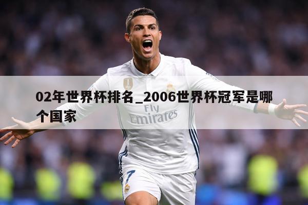 02年世界杯排名_2006世界杯冠军是哪个国家